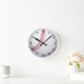 Horloge Ronde Baseball (Maison)