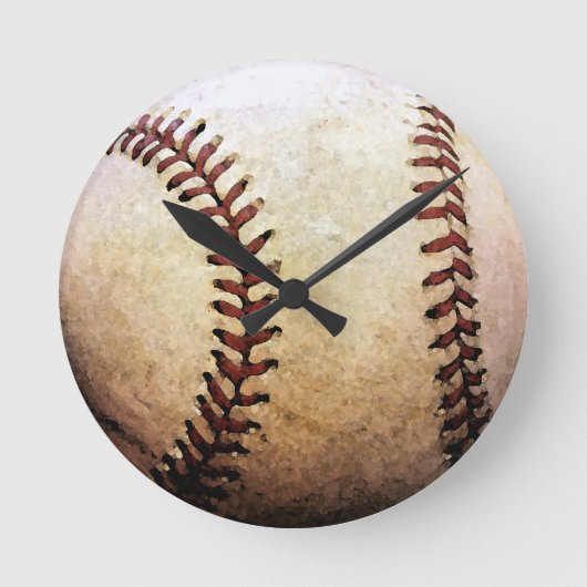 Horloge Ronde Baseball (Recto)