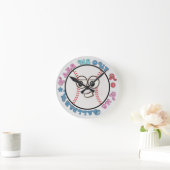 Horloge Ronde Baseball (Maison)