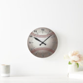 Horloge Ronde baseball (balle) (Maison)