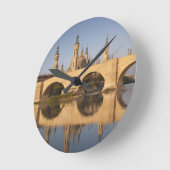 Horloge Ronde Basilique de Nuestra Senora de Pilar (Angle)