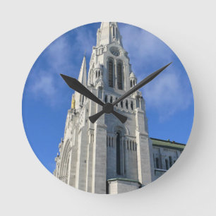 Horloge Ronde Basilique Sainte Anne de Beaupre, Québec, Canada
