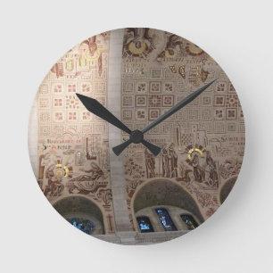 Horloge Ronde Basilique Sainte Anne de Beaupre, Québec, Canada