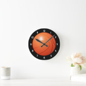 Horloge Ronde Basket (Maison)