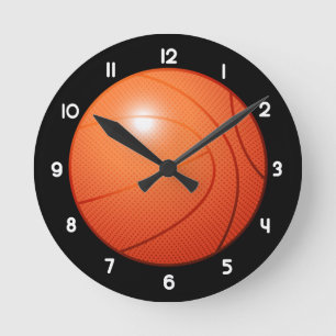 Horloge Ronde Basket