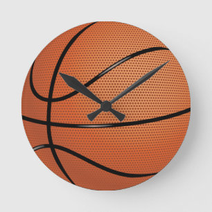 Horloge Ronde Basket-ball
