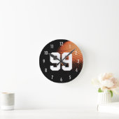 Horloge Ronde Basket-ball All Star Custom (Maison)
