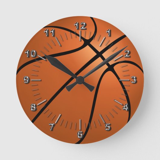 Horloge Ronde basket-ball (boule) (Recto)