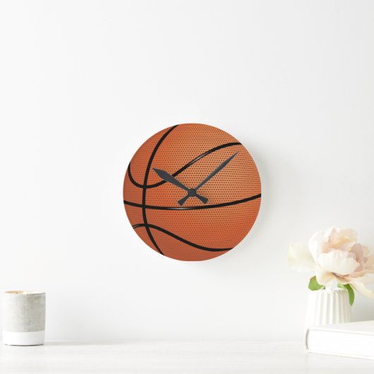 HORLOGE RONDE BASKETBALL (Maison)