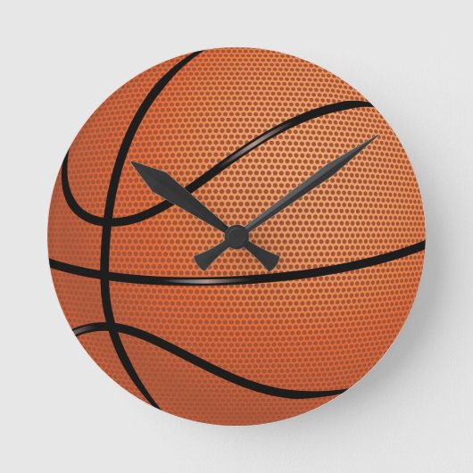 HORLOGE RONDE BASKETBALL (Recto)