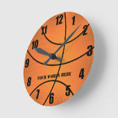 Horloge Ronde Basketball clock (Angle)