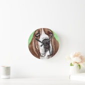 Horloge Ronde Basset Hound Dog (Maison)