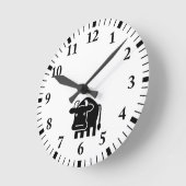 Horloge Ronde Bataille (Angle)