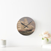 Horloge Ronde Bateau de trois frères (Maison)