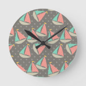 Horloge Ronde Bateaux à gros (Recto)