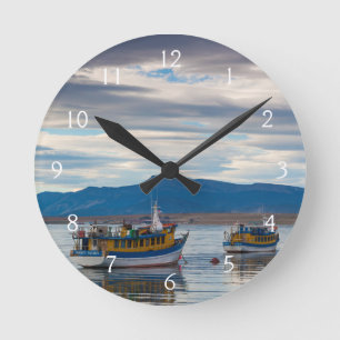 Horloge Ronde Bateaux d'excursions sur la baie de Seno Ultima Es