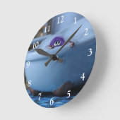 Horloge Ronde Bath time (Angle)