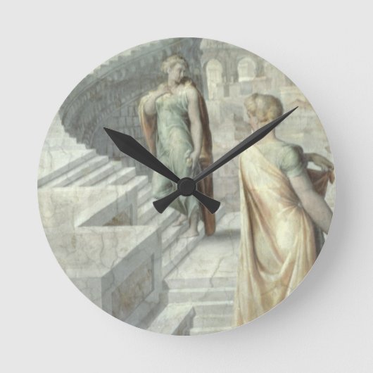 Horloge Ronde Bathsheba Visite David, c.1553 (Recto)