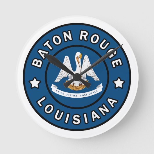 Horloge Ronde Baton Rouge Louisiane (Recto)