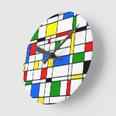Horloge Ronde Bauhaus (Angle)