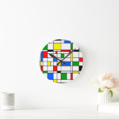 Horloge Ronde Bauhaus (Maison)
