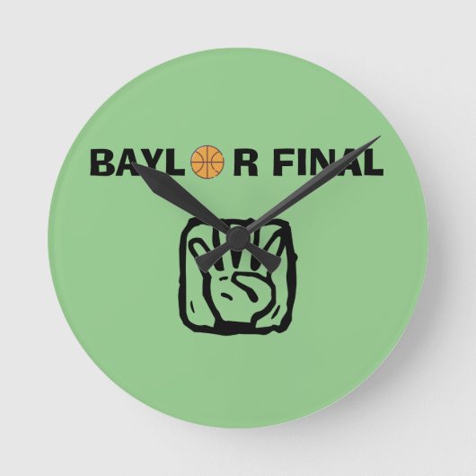 Horloge Ronde Baylor Final Four (Recto)