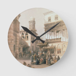 Horloge Ronde Bazar des chaudronniers de cuivre, le Caire, de