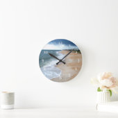 Horloge Ronde Beach de Floride (Maison)