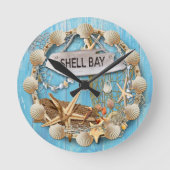 Horloge Ronde Beach Hut/Beach House Clock, Shell Bay (Recto)