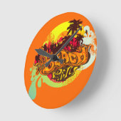Horloge Ronde Beach Party (Angle)