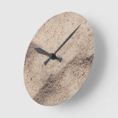 Horloge Ronde Beach Sand (Angle)
