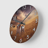Horloge Ronde Beagle (Angle)