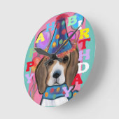 HORLOGE RONDE BEAGLE (Angle)