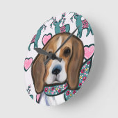 Horloge Ronde Beagle (Angle)