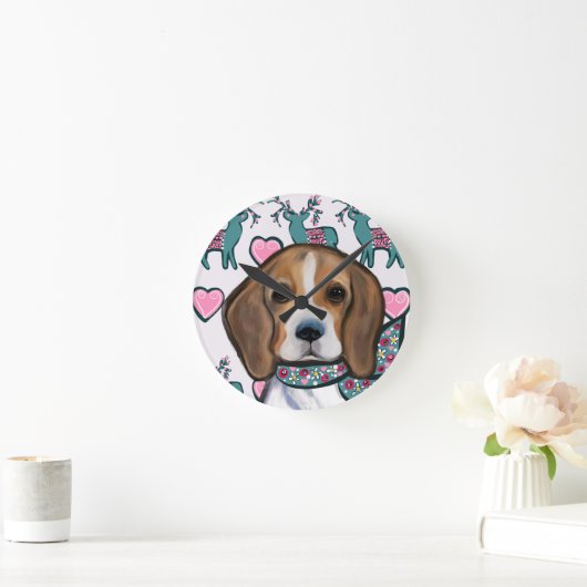 Horloge Ronde Beagle (Maison)