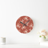 Horloge Ronde bear patwork (Maison)