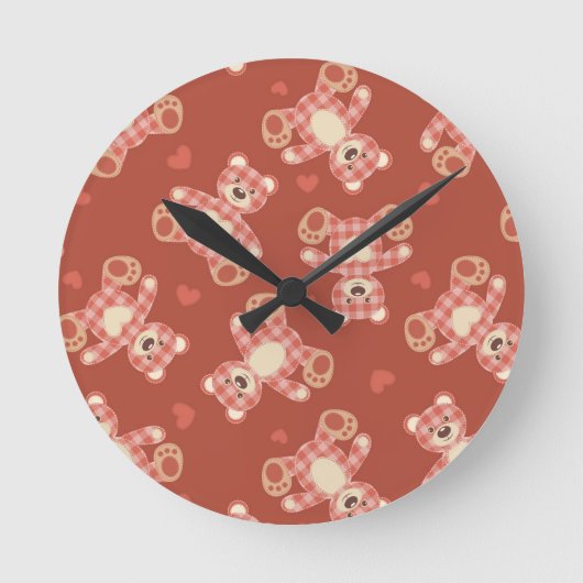 Horloge Ronde bear patwork (Recto)