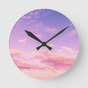 Horloge Ronde Beau ciel