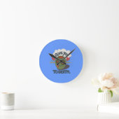 Horloge Ronde Beau Cool J'aime Afrique Art (Maison)