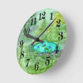 Horloge Ronde Beauté cachée (Angle)