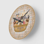 Horloge Ronde Beautiful Bath (Angle)