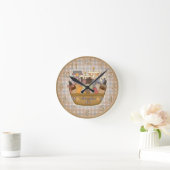 Horloge Ronde Beautiful Bath (Maison)