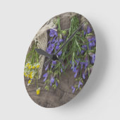 Horloge Ronde beautiful herbal (Angle)
