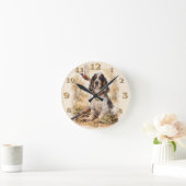 Horloge Ronde Beautiful Setter with Pheasants , Art (Maison)