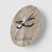 Horloge Ronde Beautiful Trendy (Angle)