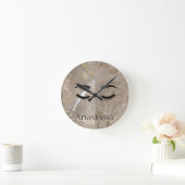 Horloge Ronde Beautiful Trendy (Maison)