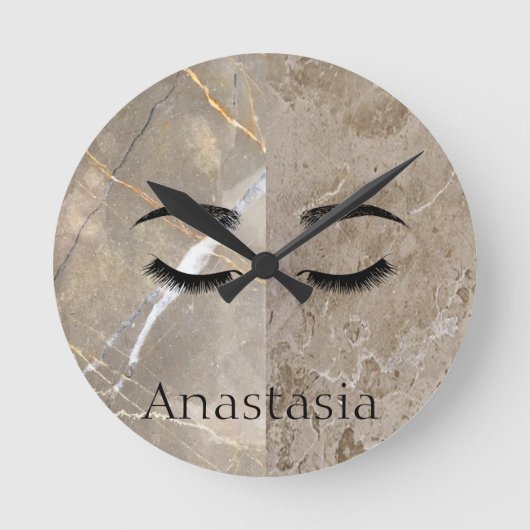 Horloge Ronde Beautiful Trendy (Recto)