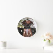 Horloge Ronde Bébé Boxeur (Maison)