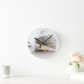 Horloge Ronde Bébé hérisson mignon (Maison)