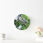 Horloge Ronde Bee On Bluebell (Maison)